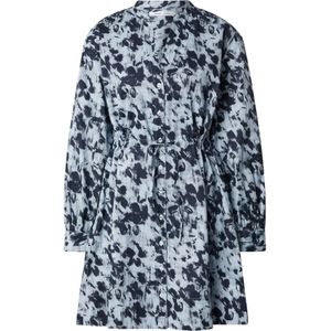 Samsøe Samsøe Blousejurk 'Amelie'  navy / lichtblauw