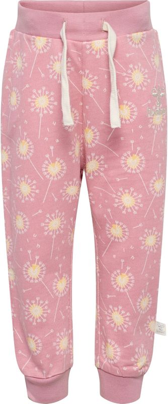 Hummel - hmlLOGUN PANTS - Joggingbroek - Biologische Katoen - Paardenbloemprint