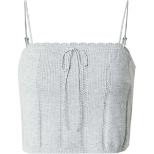 Tommy Jeans Gebreide top  grijs gemêleerd