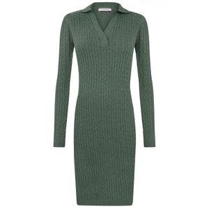 Felix Hardy Gebreide jurk  groen