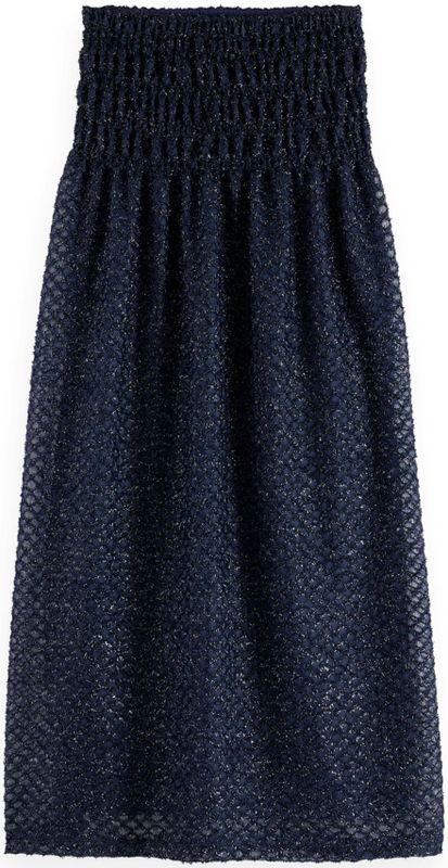 SCOTCH & SODA - Rok - Navy - 3/4 Lengte - Normale Pasvorm