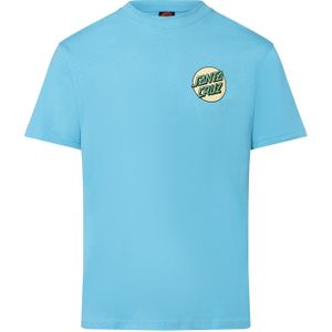 Santa Cruz Shirt 'Screaming Rose Flash'  beige / lichtblauw / bloedrood