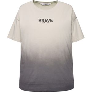 Studio Untold Shirt  beige / grijs