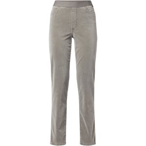 Marc Cain Bandplooibroek 'Siena'  lichtgrijs