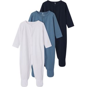 TWO SOON Nachtkledij  nachtblauw / duifblauw / offwhite