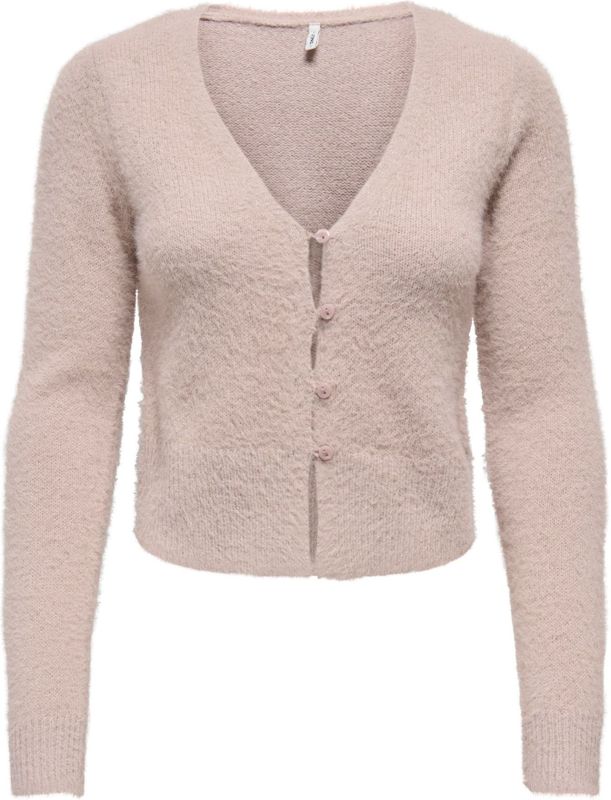 ONLY Gebreid vest 'ONLKerry'  rosa