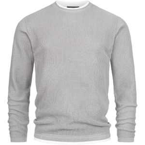 INDICODE JEANS Trui 'Villads'  grijs