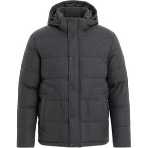 Ombre Winterjas 'OM-JAHP-0203'  zwart