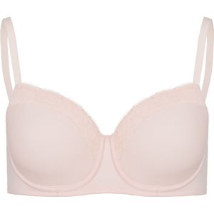Hanro BH 'Cotton Lace'  rosa