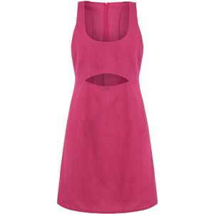 Aligne Jurk 'Hanna'  fuchsia