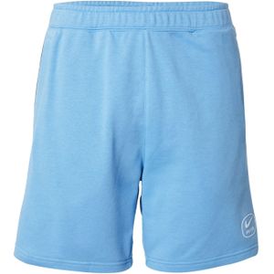 Nike Sportswear Broek 'AIR'  azuur / wit