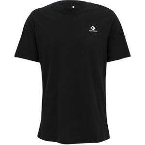 CONVERSE Shirt  zwart / wit