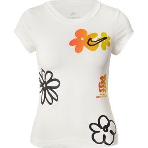 Nike Sportswear Shirt  geel / oranje / zwart / wit