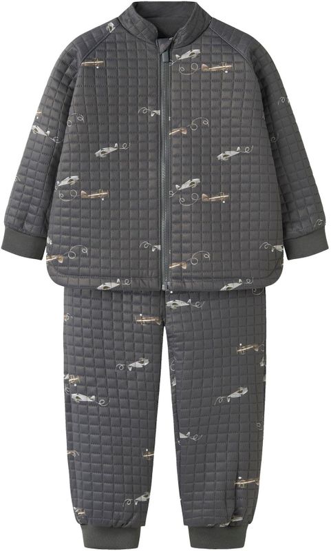 NAME IT - Gewatteerde Set - Print - Lange Mouwen - Kinderen