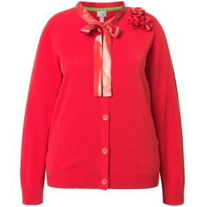 Ulla Popken Gebreid vest  rood