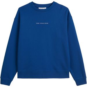 Marc O'Polo DENIM Sweatshirt  donkerblauw / wit