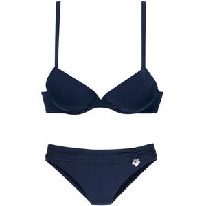 Beugelbikini - Rood/Wit - Soft Microfiber - Verstelbare Bandjes