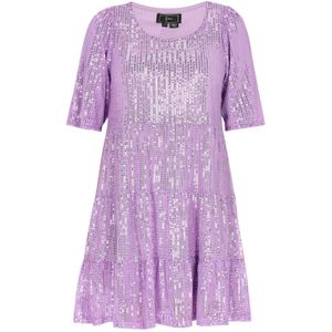 faina Cocktailjurk  lila