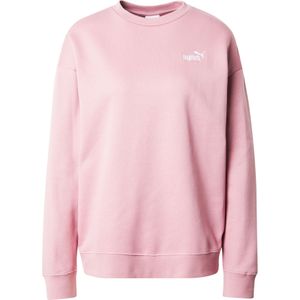 PUMA Sportief sweatshirt 'ESS No. 1'  rosa / wit