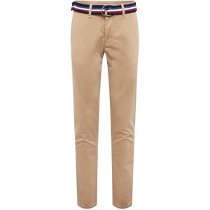 FQ1924 Chino  navy / kaki / rood / wit