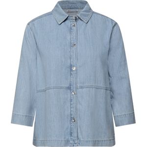 Street One - Denim Blouse - Blauw - Dames