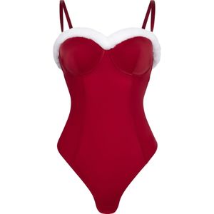 Hunkemöller Body 'Jovie'  rood / wit