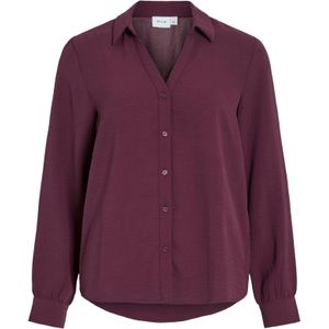 VILA Blouse 'VIJOSA'  aubergine