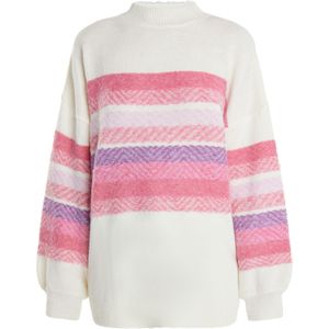 IZIA Trui 'Hoona'  lila / lichtlila / pink / wit