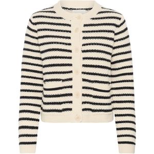 Part Two Gebreid vest 'ElmiePW'  beige / navy