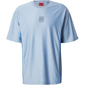 HUGO Shirt 'Dinokey_RB'  opaal / lichtblauw