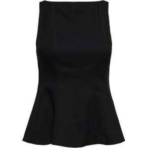 ONLY - ONLUnita - Blouse - Zwart - Mouwloos - Slanke Pasvorm