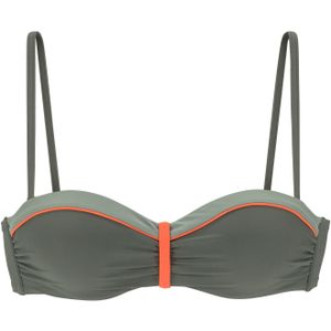 LASCANA BH  olijfgroen / oranje