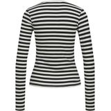 JJXX - JXCeline Gigi - Shirt - Zwart/Wit - Lange Mouwen