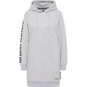 Bruno Banani Jurk 'ARMSTRONG'  lichtgrijs / zwart