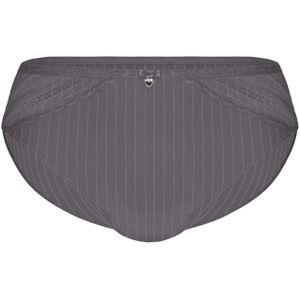 sassa Slip 'Feminine Pinstripe'  grijs