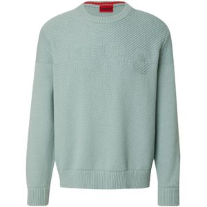 HUGO Trui 'Splinden'  mintgroen