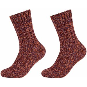 s.Oliver Sokken  pruim / oranje / rood