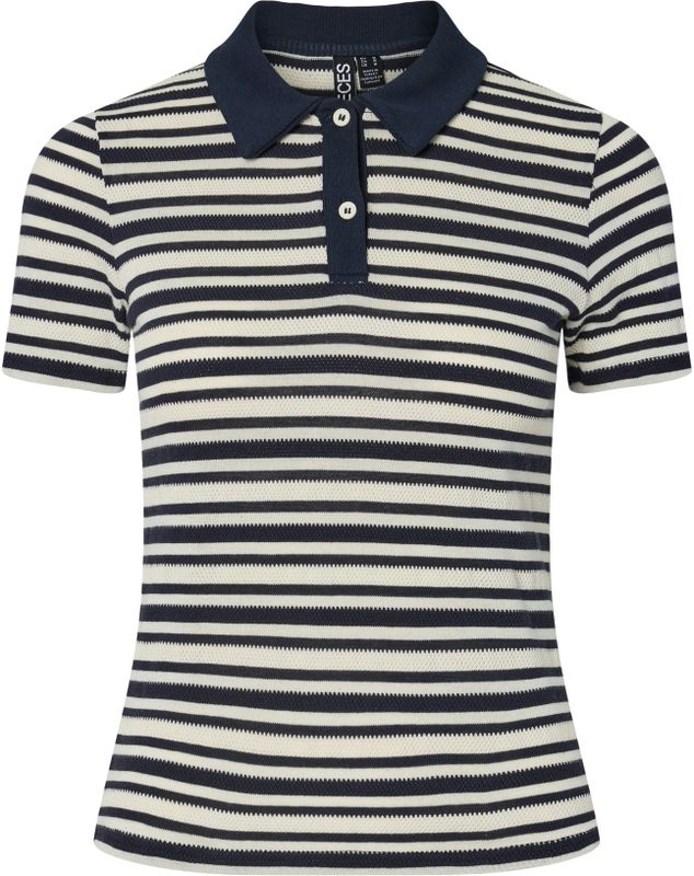 Pcjessie - Polo - Regular-fit - Lange Mouwen - Knoopsluiting