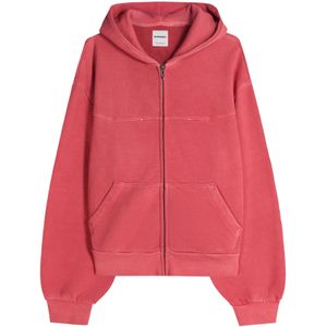 Bershka Sweatvest  rood