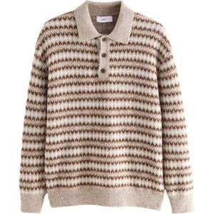 Next Trui  beige gemêleerd / bruin / wit