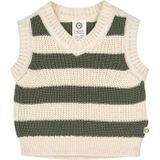 Müsli by GREEN COTTON Trui  crème / donkergroen