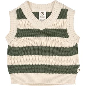 Müsli by GREEN COTTON Trui  crème / donkergroen