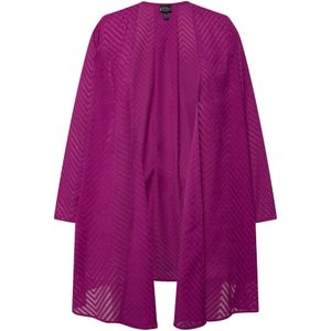 Ulla Popken Gebreid vest  lila