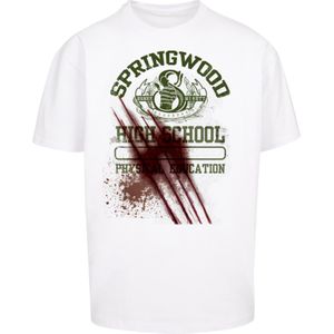 F4NT4STIC Shirt 'Nightmare On Elm Street Springwood Slasher'  bruin / groen / bordeaux / wit