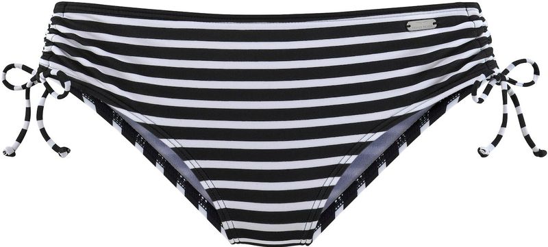 VENICE BEACH - Bikinibroek - Zwart/Wit - Regular Fit - Mid Waist