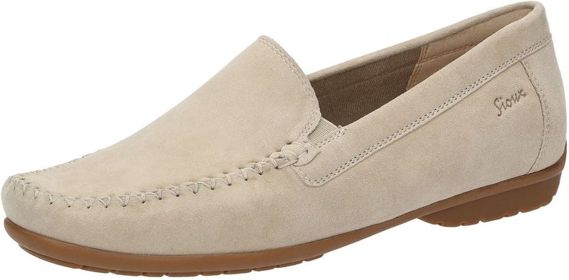 Mocassins - Effen - Leer - Uitneembare Zool - Platte Hak