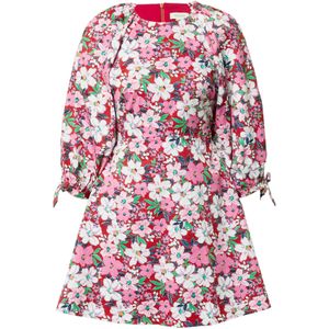 Oasis Jurk  groen / pink / rood / wit