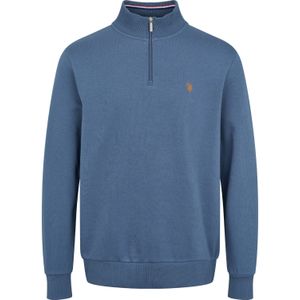 U.S. POLO ASSN. Trui 'Kurt'  indigo / geel / rood