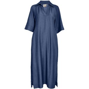 Peppercorn Jurk 'Bea'  blauw