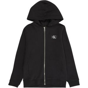 Calvin Klein - Sweatvest - Zwart - Capuchon - Effen